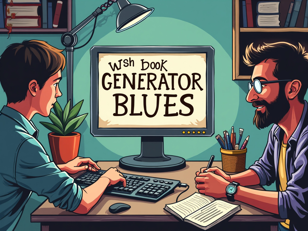 Cover Der Buchgenerator-Blues